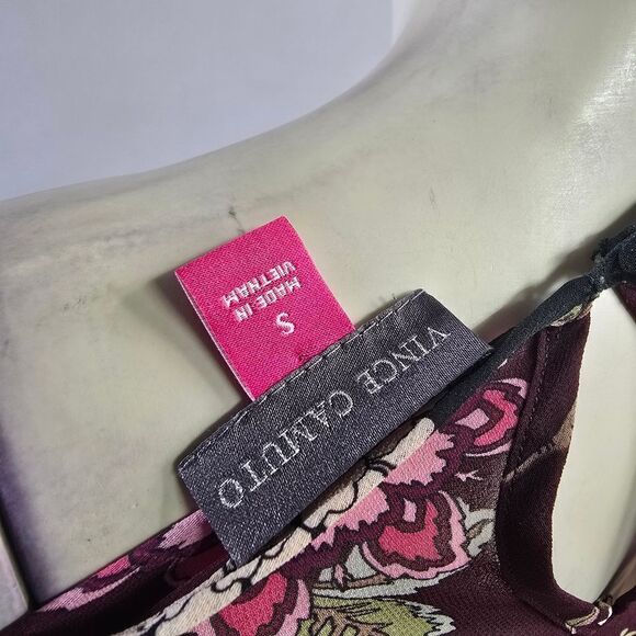 Vince Camuto Small Floral Print Women's Top - Multicolor R15 - Picture 4 of 4